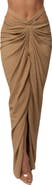JLUXLABEL Cabana Slit Maxi Skirt