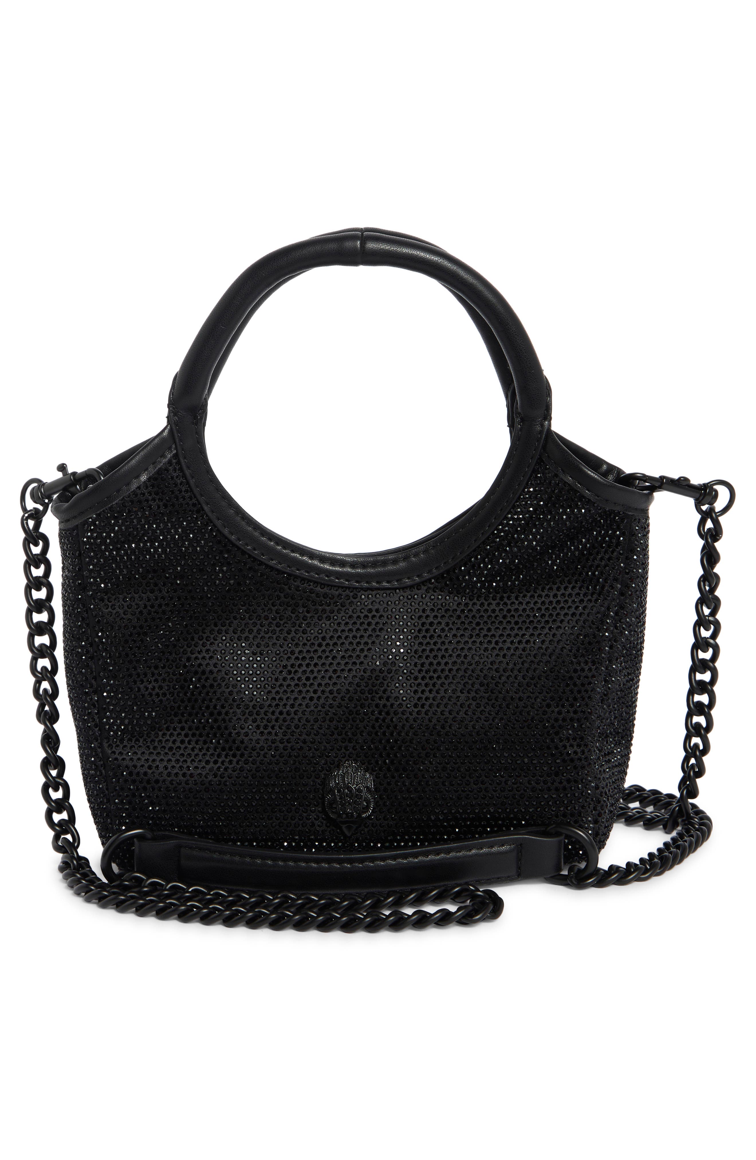 Fabric Sutton XS Tote, Alternate, color, BLACK