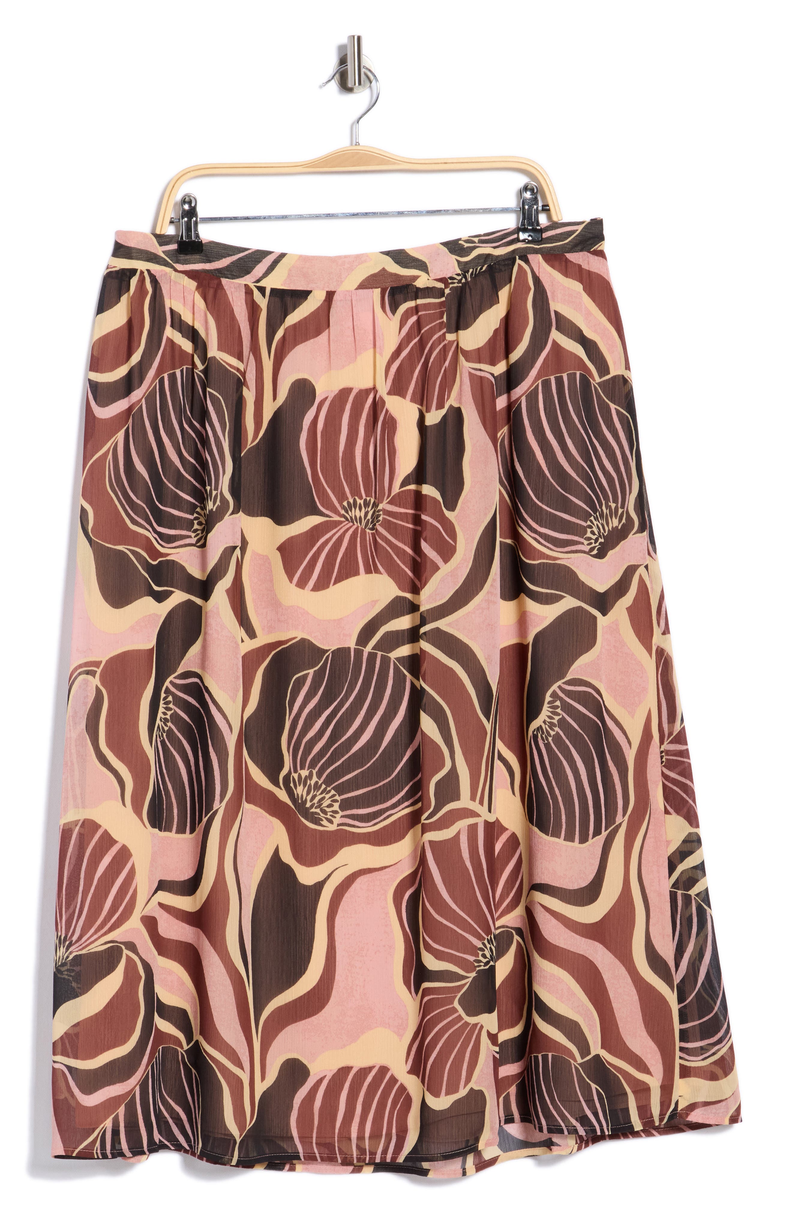 Mosaic Floral Skirt