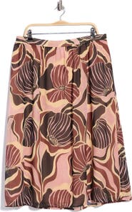 DR2 by Daniel Rainn Mosaic Floral Skirt