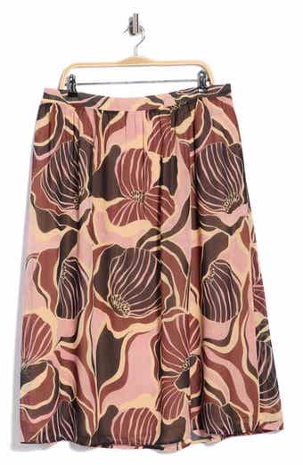 Mosaic Floral Skirt