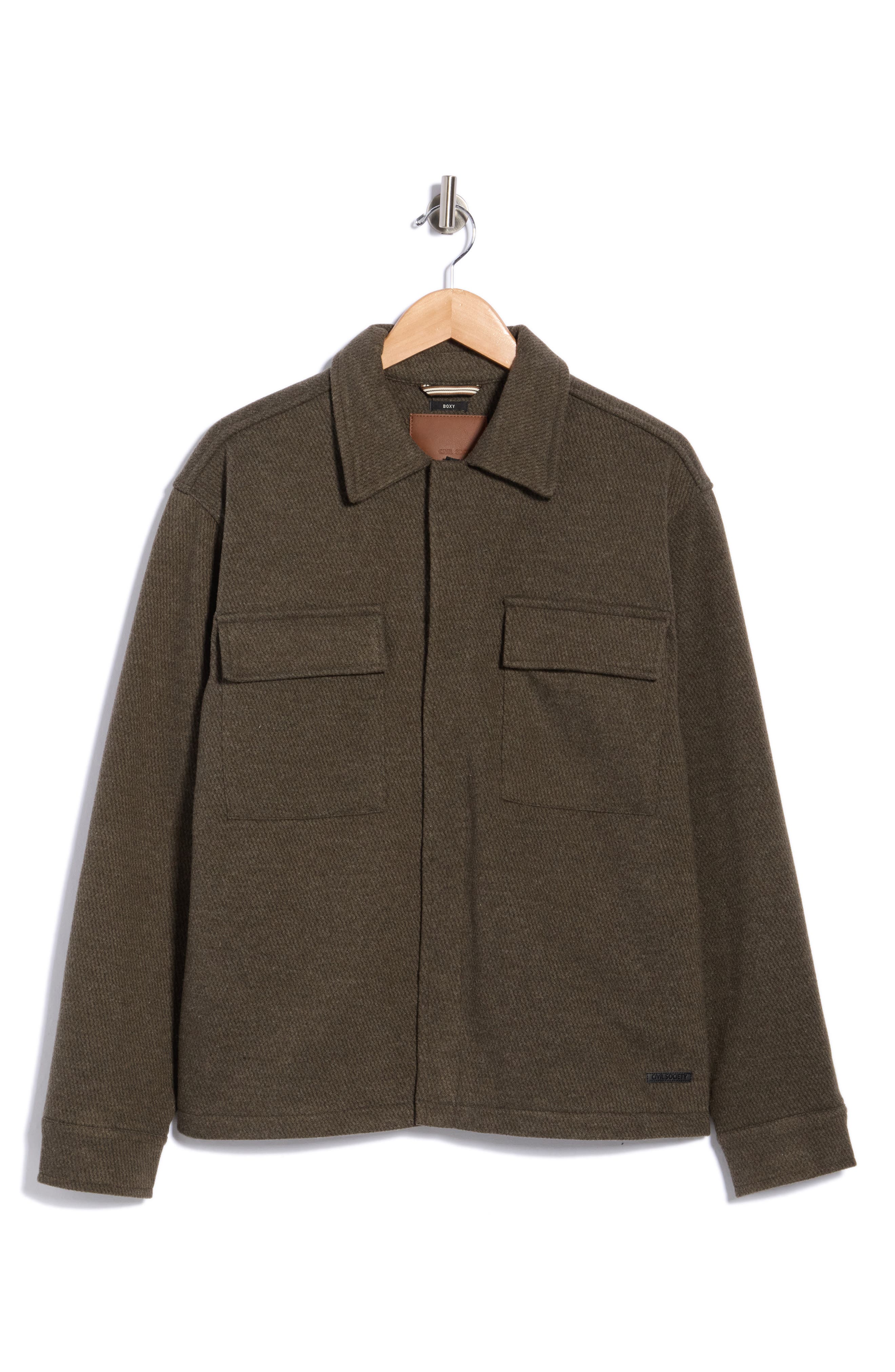 Boxy Shirt Jacket