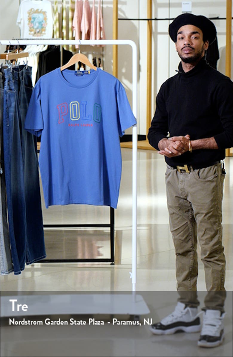 Logo Cotton Jersey Graphic T-Shirt, sales video thumbnail