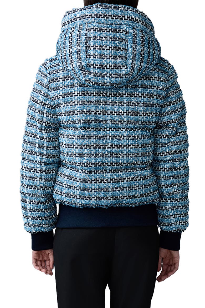 Shirley-TW 750 Fill Power Down Puffer Jacket, Alternate, color, SKY BLUE MULTI