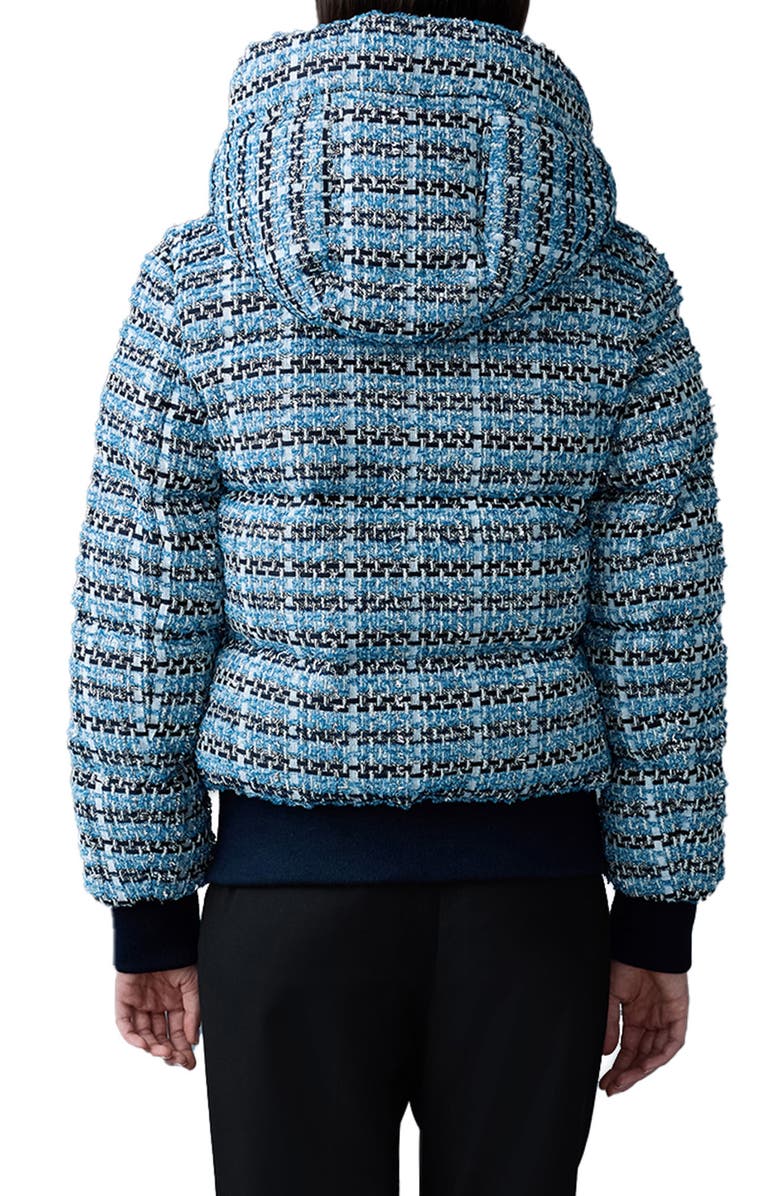 Mackage Shirley-TW 750 Fill Power Down Puffer Jacket, Alternate, color, Sky Blue Multi