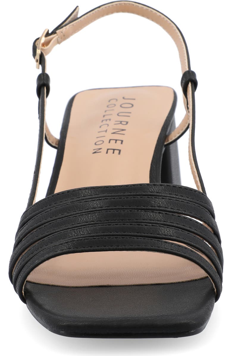 Journee Collection Shayana Block Heel Slingback Sandal, Alternate, color,
