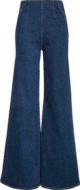 Veronica Beard Joplin Off-Duty High Waist Flare Jeans