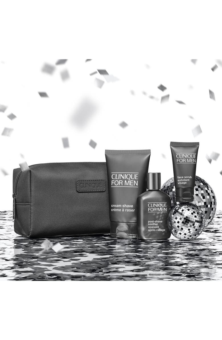 Clinique Razor Ready Routine Men's Skincare Set $77 Value, Alternate, color,
