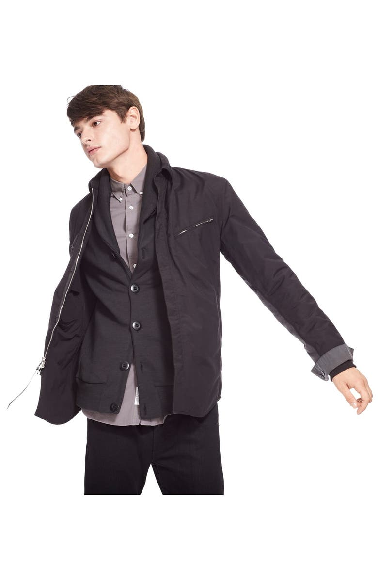 rag & bone 'Gaspar' Shaw Collar Cardigan, Alternate, color, 