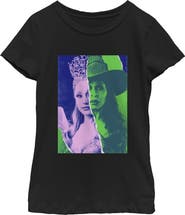 Wicked: For Good Girl's Wicked For Good Glinda and Elphaba Tonal Poster Graphic T-Shirt