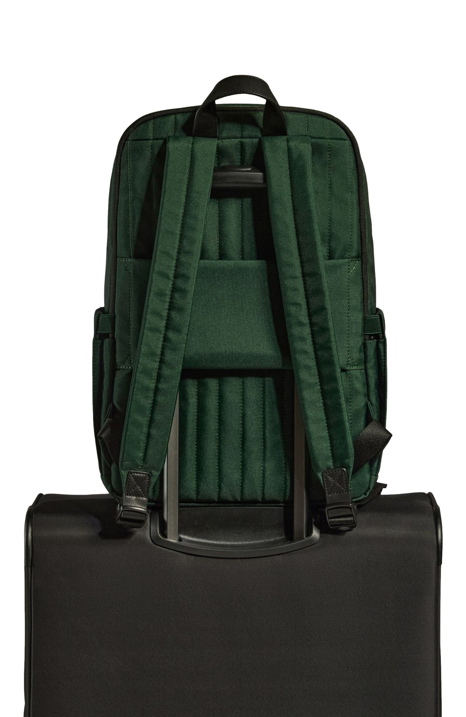 Backpack - City Light, Alternate, color, Dark Forest Green