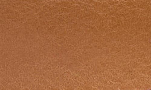 Johnston & Murphy Smooth Leather Belt In Tan