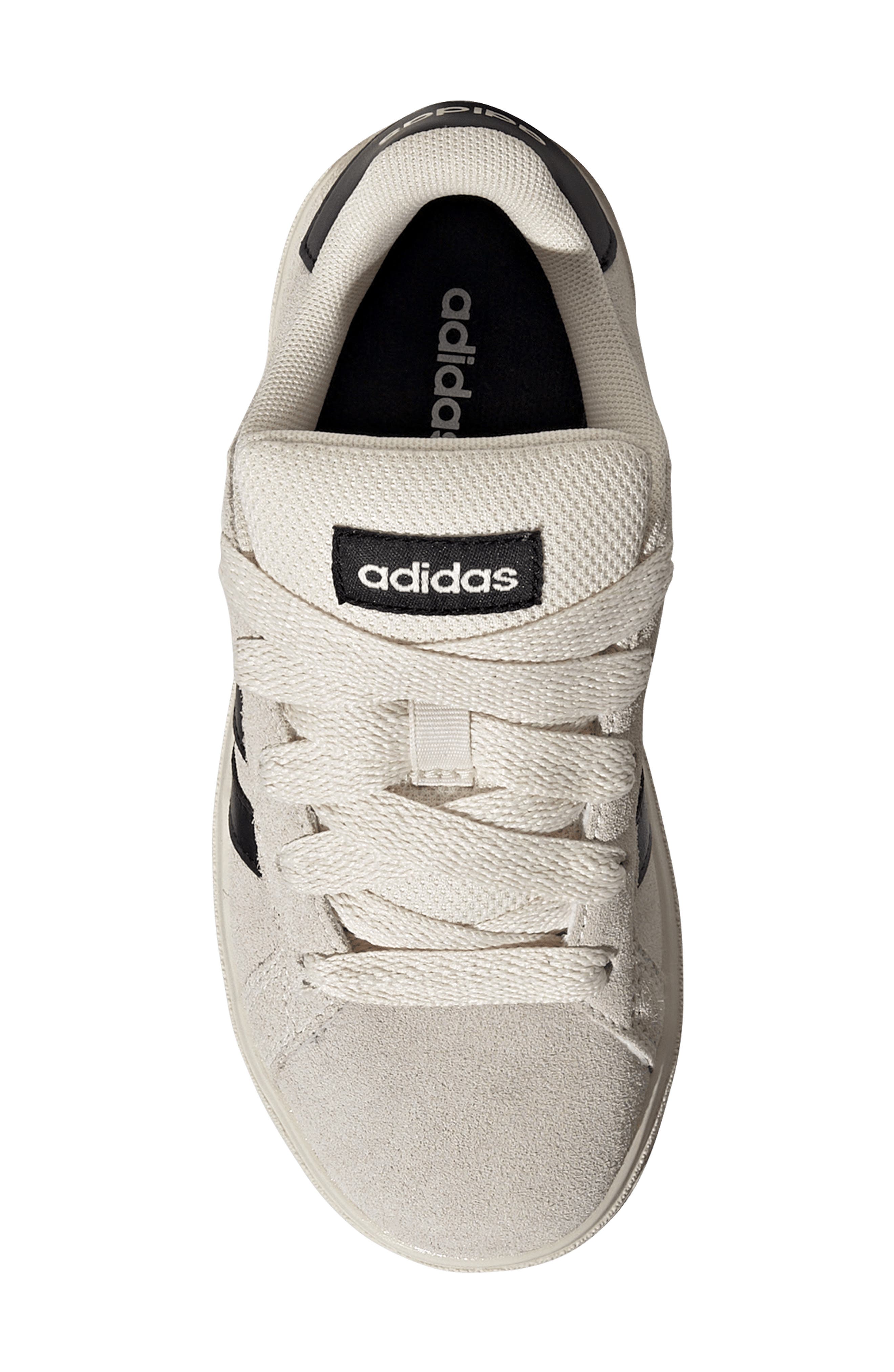 adidas Kids' Grand Court '00s Sneaker, Alternate, color, White/ Black