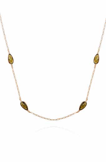 Vince Camuto Oval Station Necklace