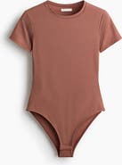 H&M Short-sleeved Microfibre Body