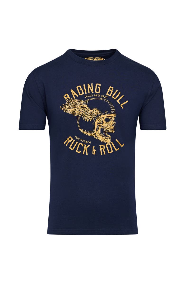 Raging Bull Ruck & Roll T-Shirt, Alternate, color, Navy