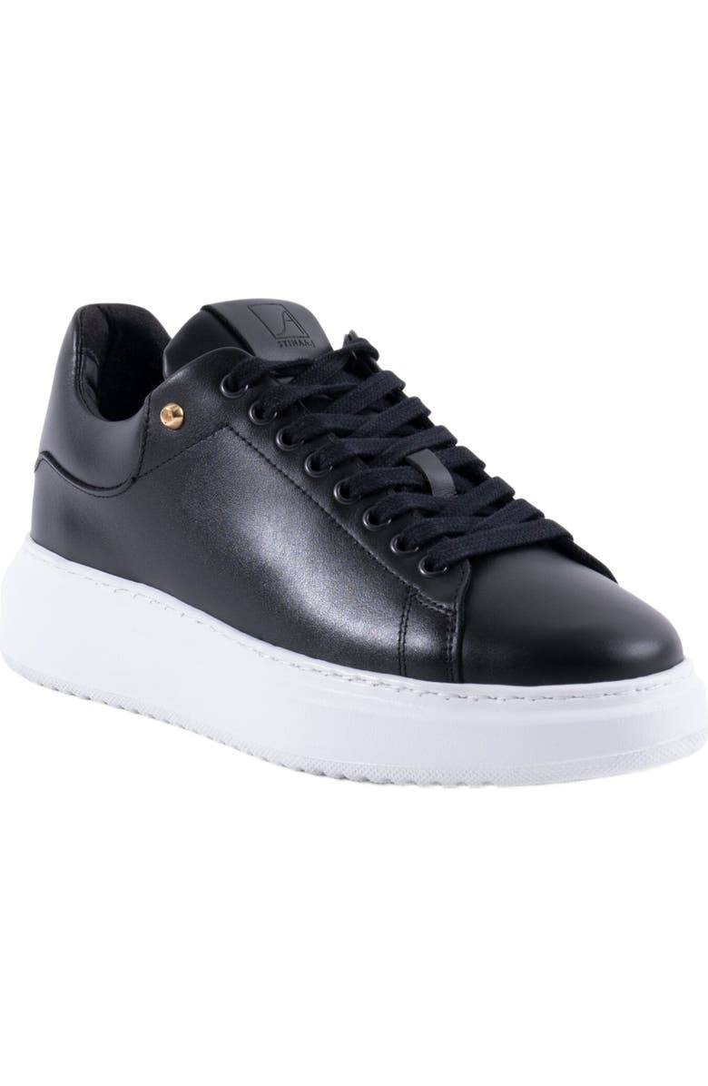 Stinaa.J Nelly Orthopedic Sneakers, Alternate, color, Black Leather
