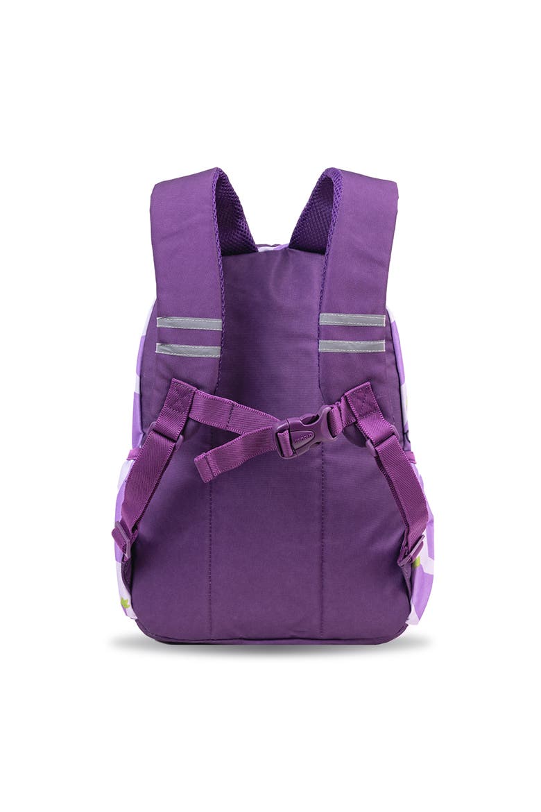Duet Kids 16" Backpack With Detachable Lunch Box For School, Alternate, color, MR EGGPLANT