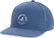 Swannies Wade Perforated Snapback Baseball Cap