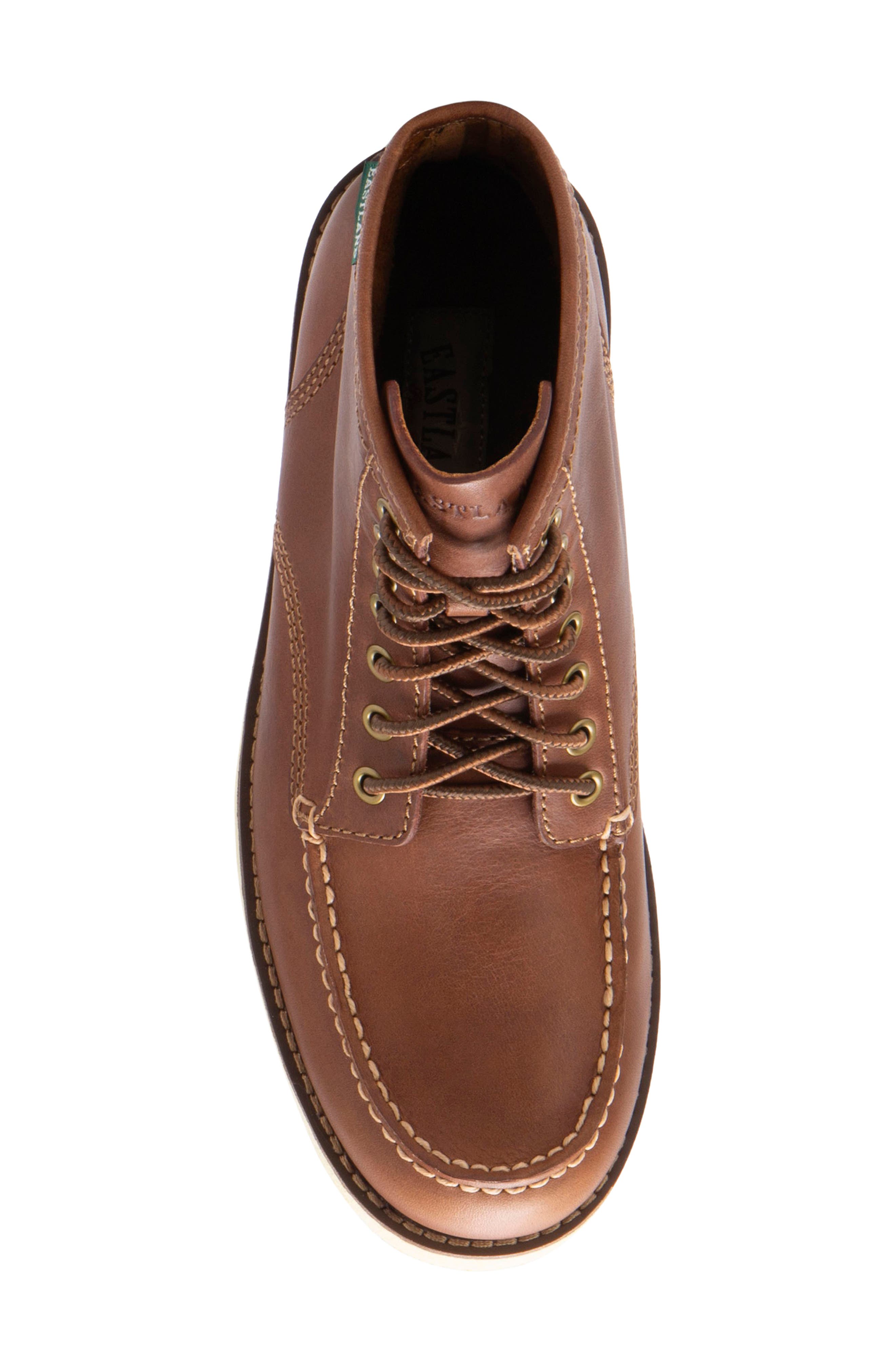 Eastland 'Lumber Up' Moc Toe Boot, Alternate, color, Oak
