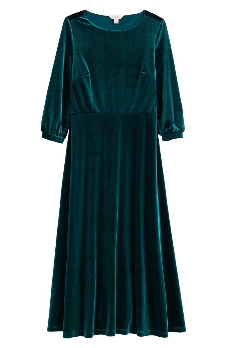 Seasalt Cornwall Oak Cottage Velour Dress, Alternate, color,