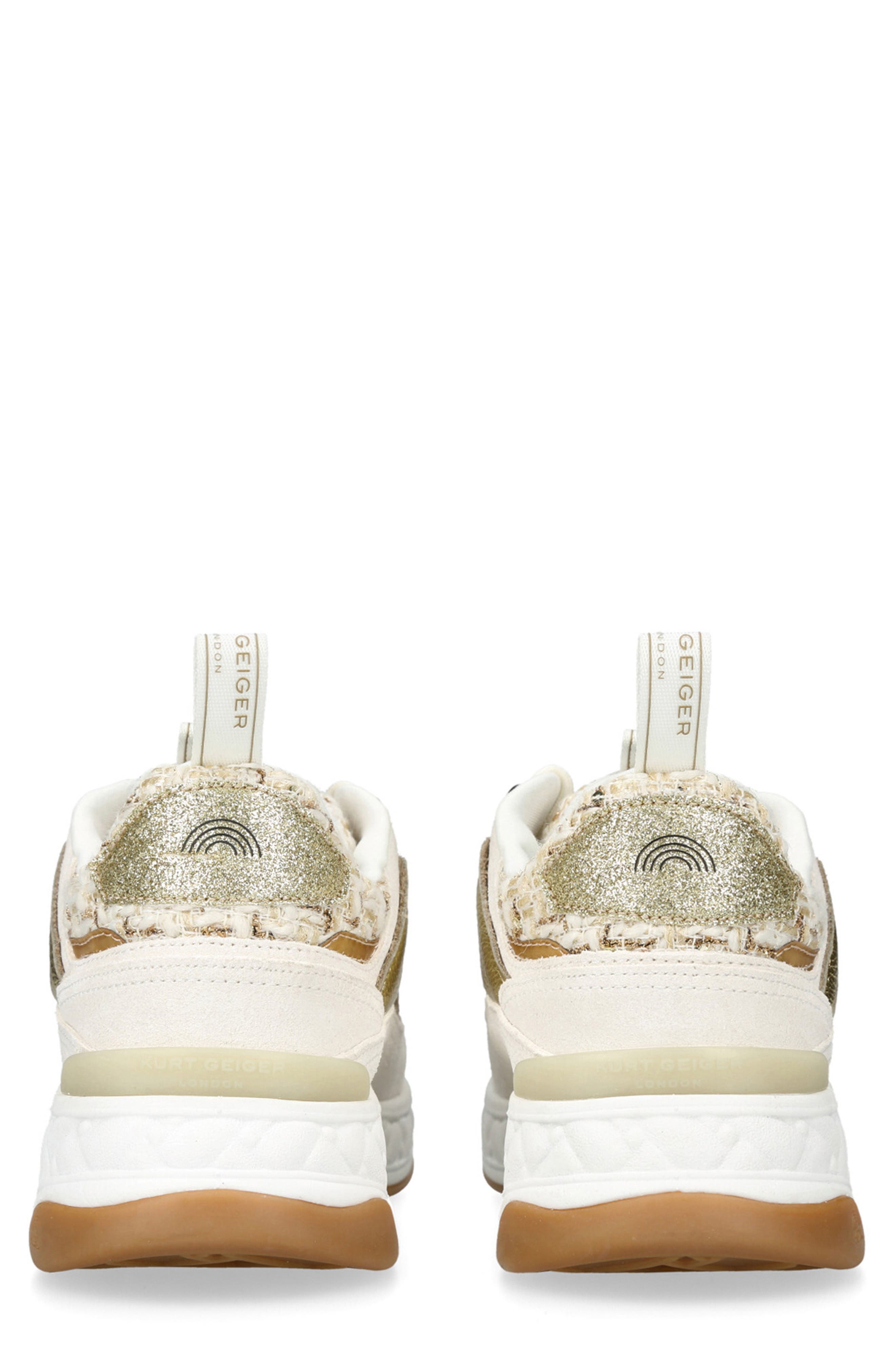 Kurt Geiger London Kensington Metallic Sneaker, Alternate, color, 