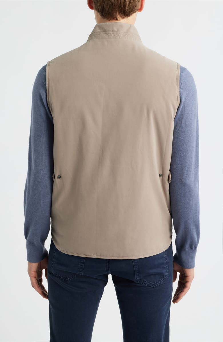 Peter Millar Bleecker Zip Vest, Alternate, color, Biscotti