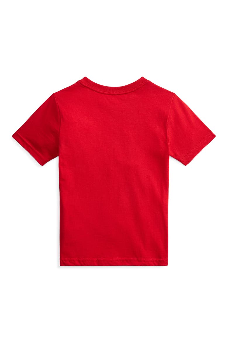 Kids' Polo Bear Graphic Tee, Alternate, color, RL2000 RED
