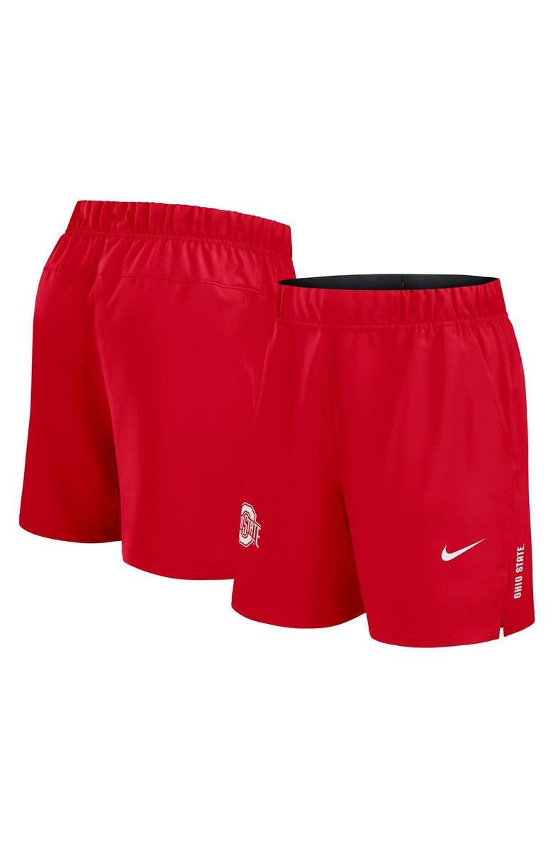 Nike Men's Nike Scarlet Ohio State Buckeyes Primetime Woven Victory Performance Shorts, Alternate, color, Scarlet