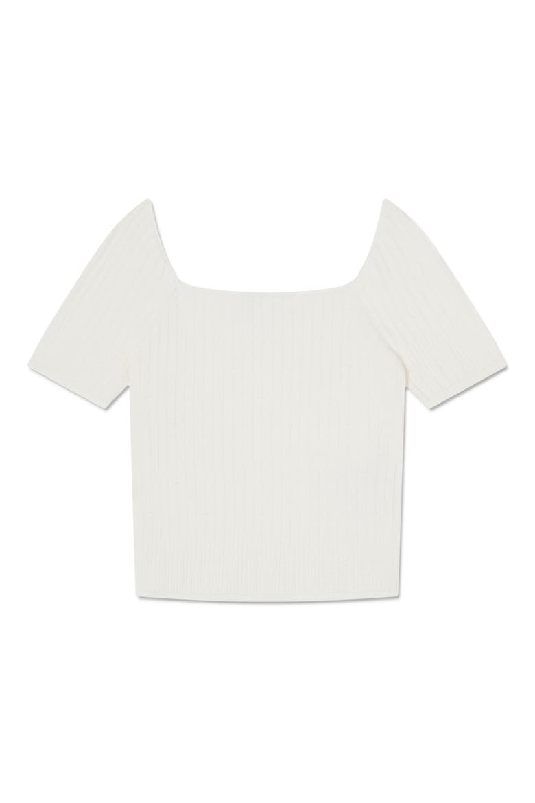 Maria Beaded Top, Alternate, color, IVORY