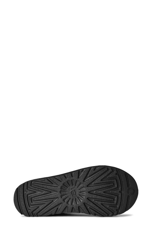 Ugg(r) Tasman Leather Slipper In Black