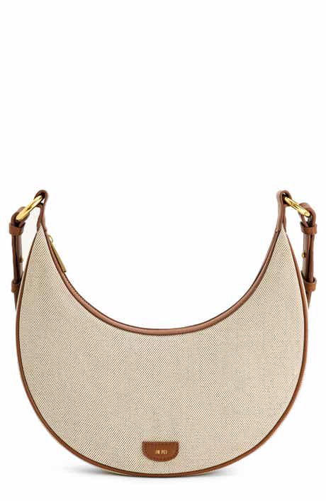 JW PEI Carly Canvas Saddle Shoulder Bag