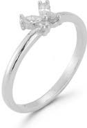 GLAZE JEWELRY Cubic Zirconia Butterfly Ring