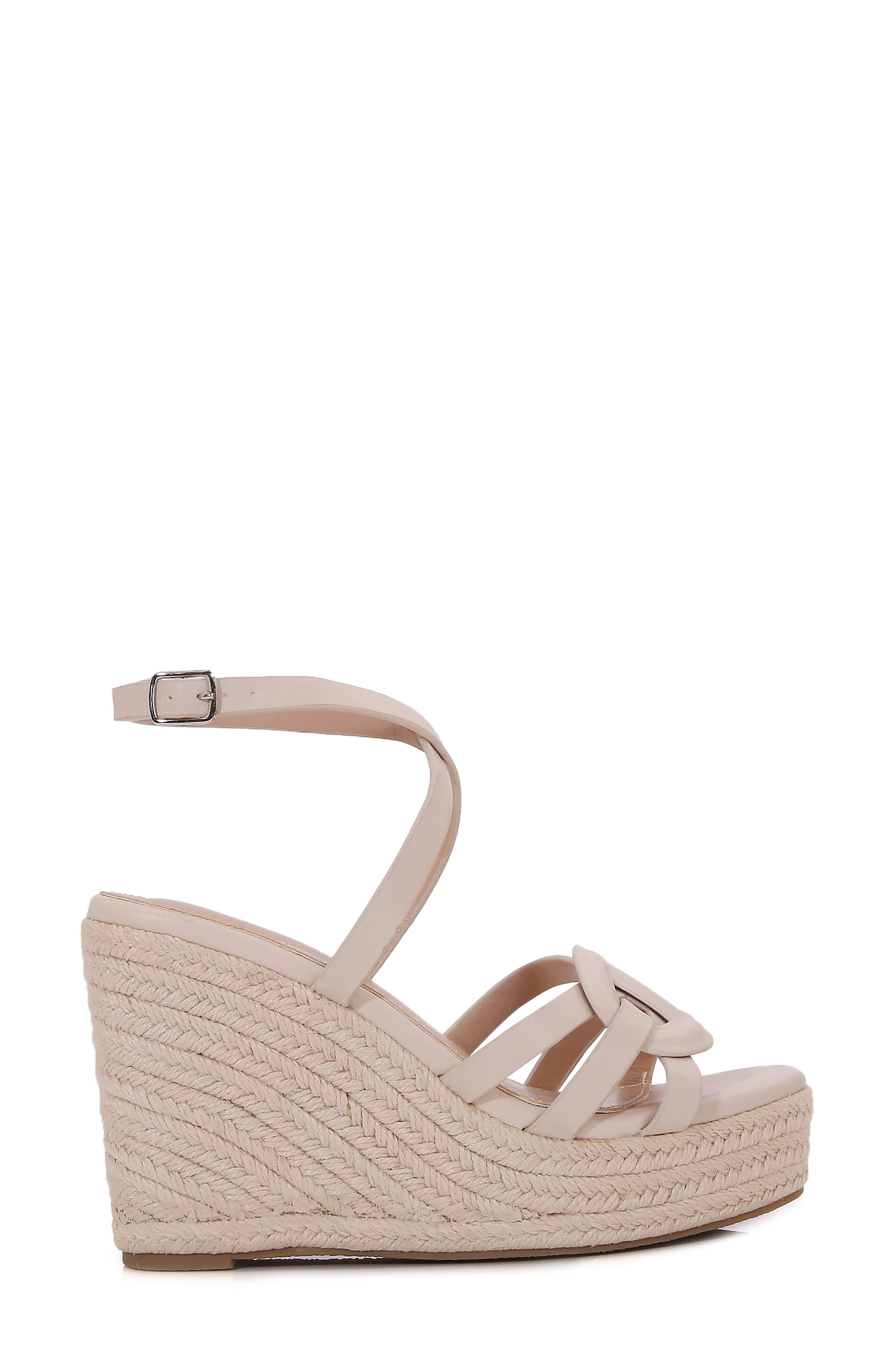 Rhiannon Platform Espadrille Wedge Sandal, Alternate, color, BEIGE