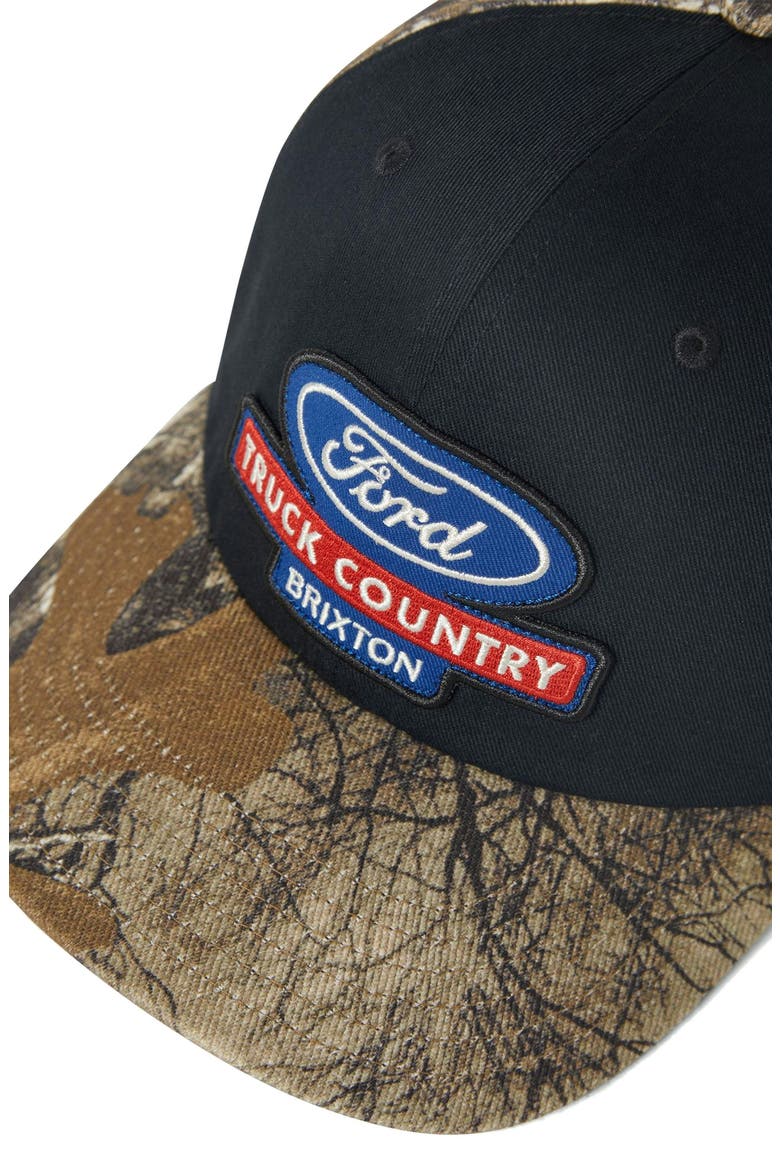 Ford Truck Country MP Snapback Trucker Hat, Alternate, color, BURNT RUBBER/ CAMO