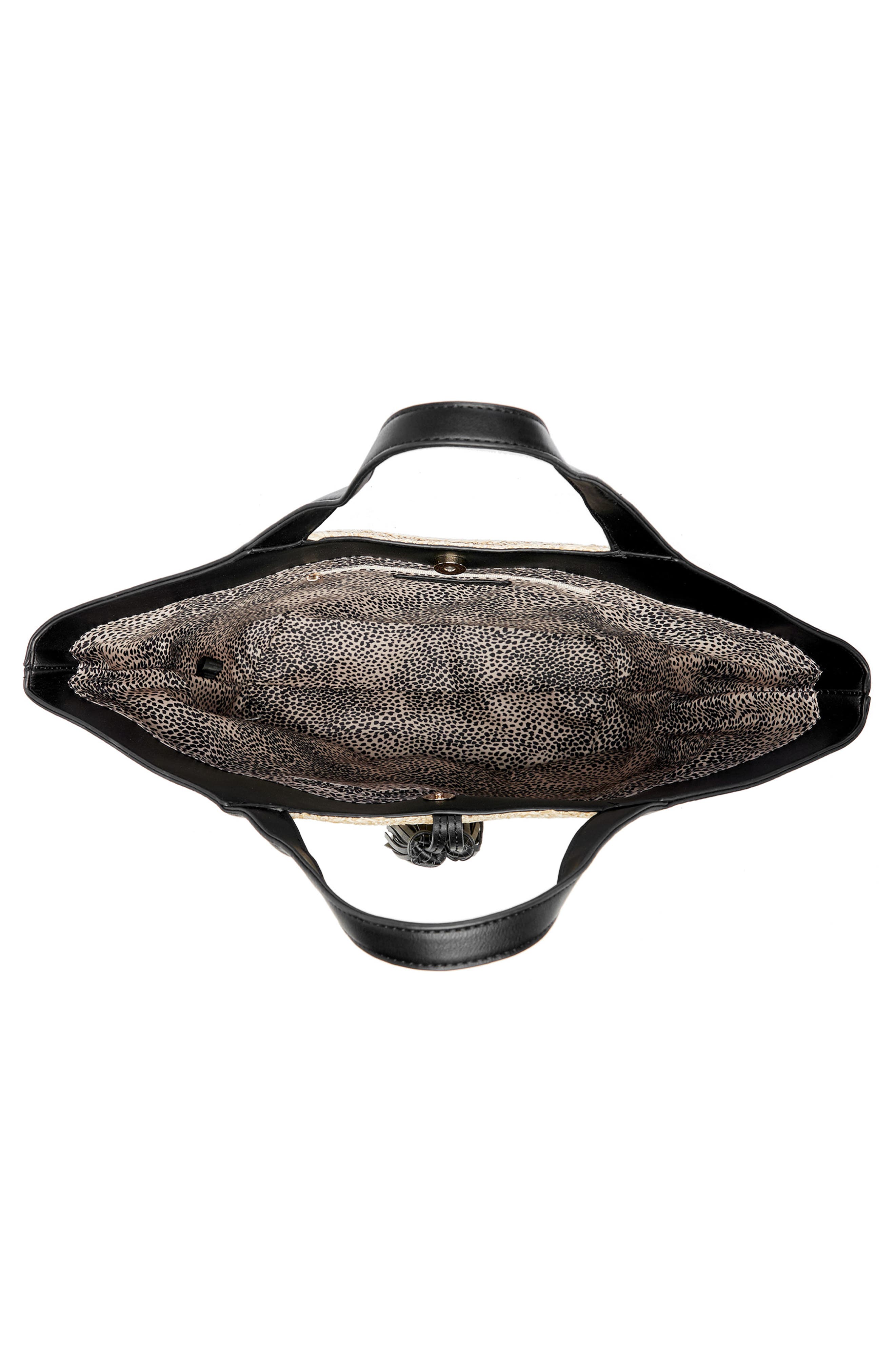 Sole Society Ebba Straw Tote, Alternate, color, 