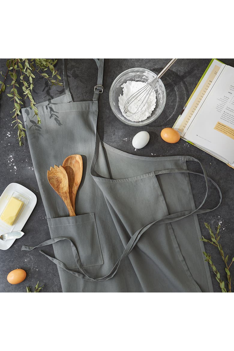 Chef Solid X-Large Apron, Alternate, color, Gray