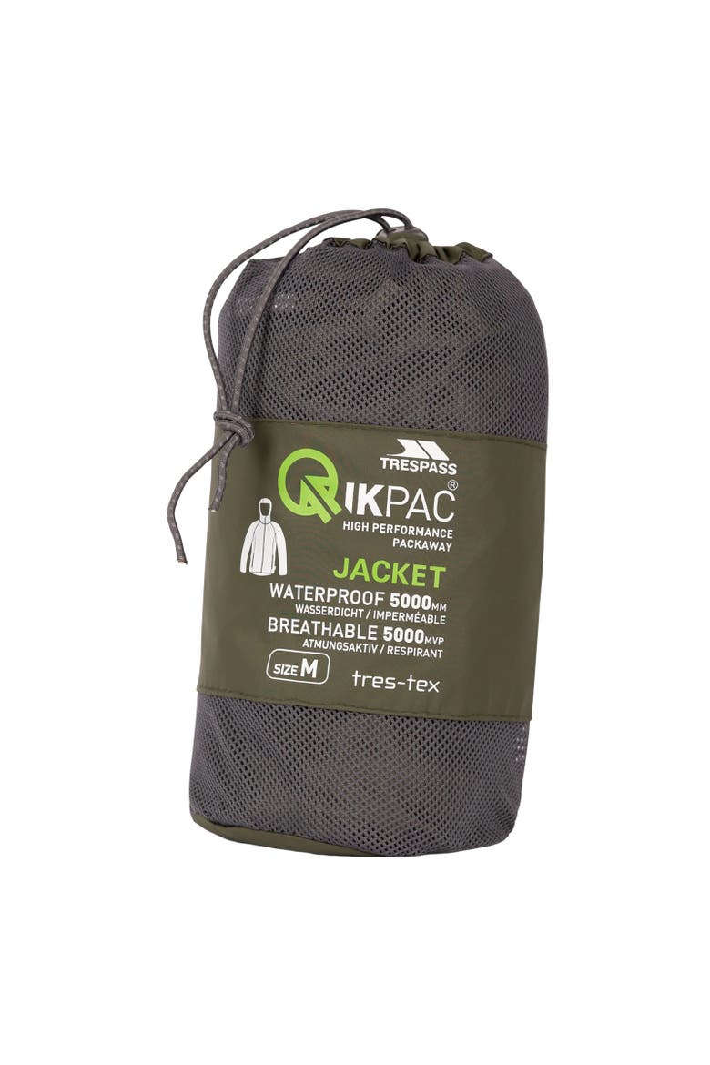 Qikpac XGender Inclusive Packaway Jacket, Alternate, color, Moss