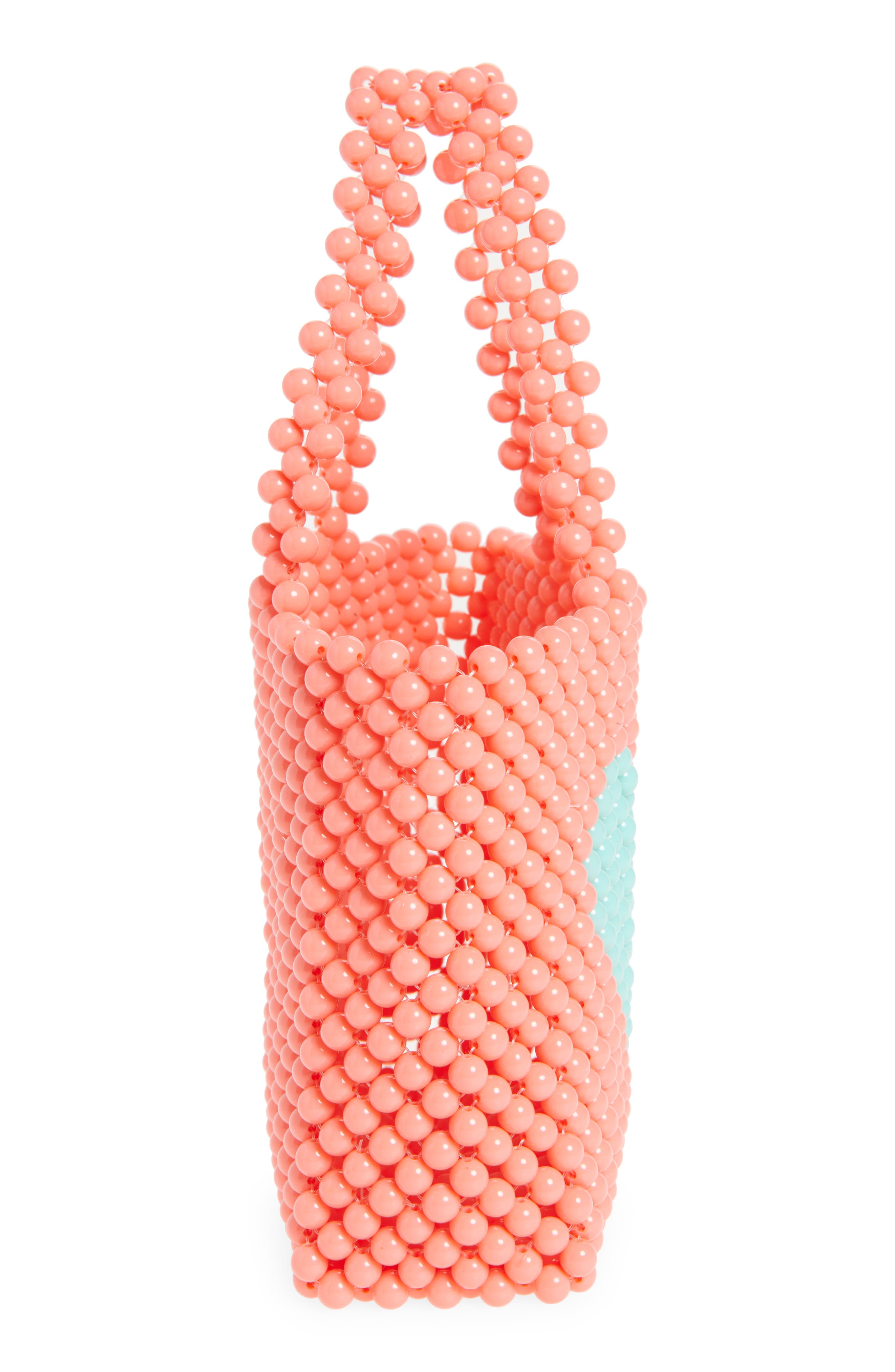 Ruby & Ry Kids' Heart Beaded Bag, Alternate, color, 