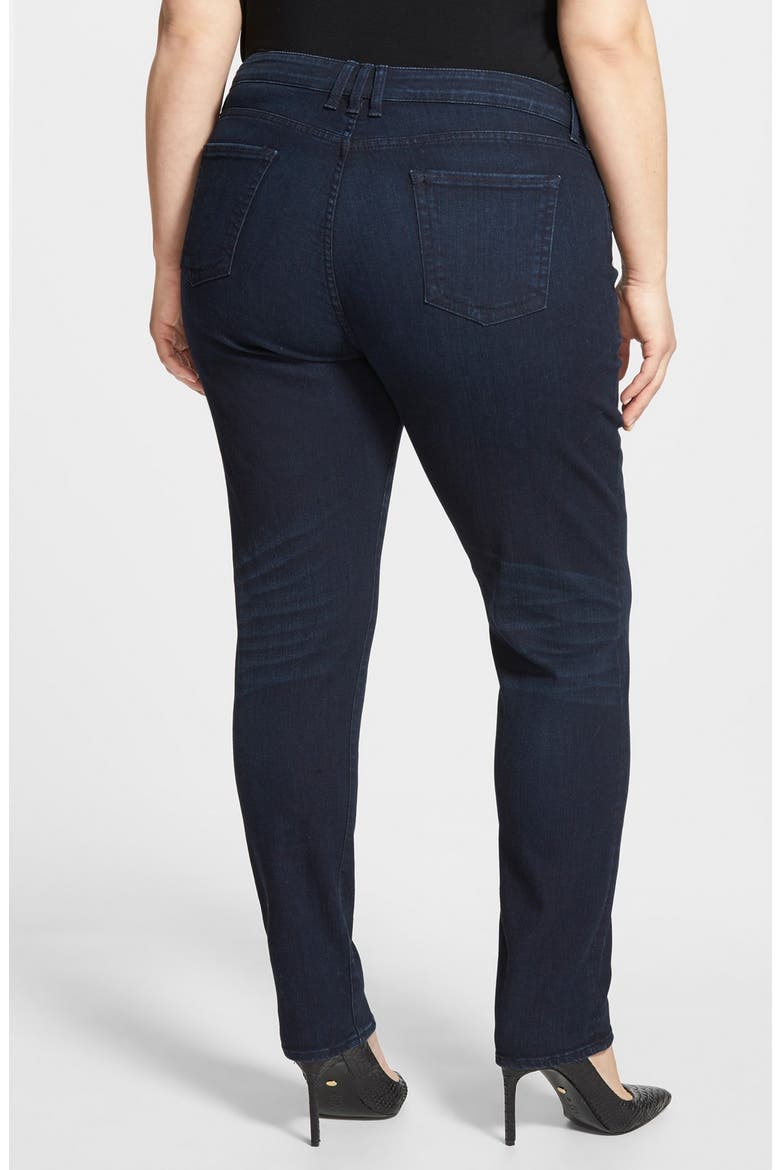 'Diana' Stretch Skinny Jeans, Alternate, color, DUTY