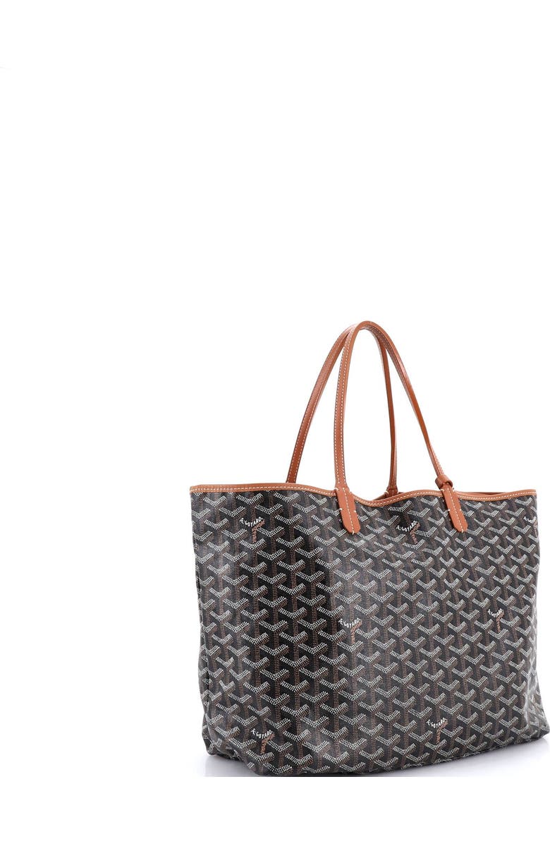 Pre-Owned Goyard Saint Louis Tote Coated Canvas PM, Alternate, color, Black