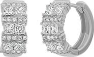 Bony Levy Mika Diamond Wide Huggie Hoop Earrings