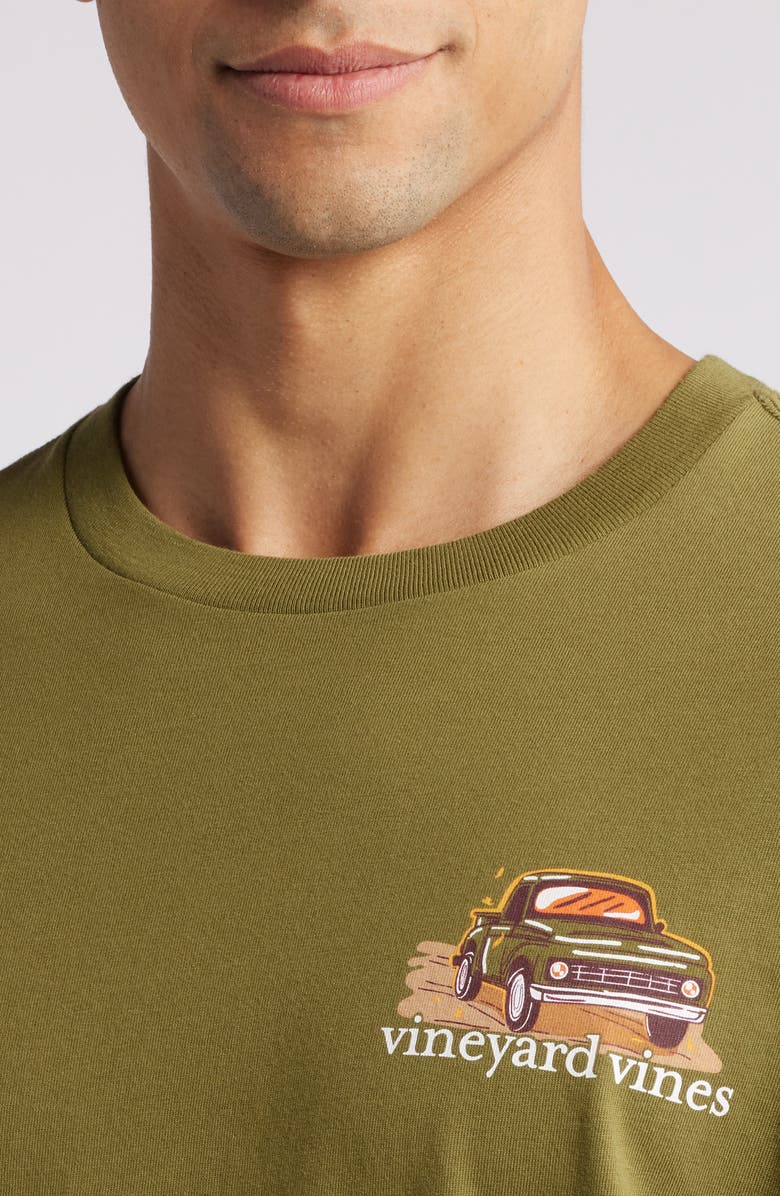 vineyard vines Autumn Car Ride Cotton Graphic T-Shirt, Alternate, color, 