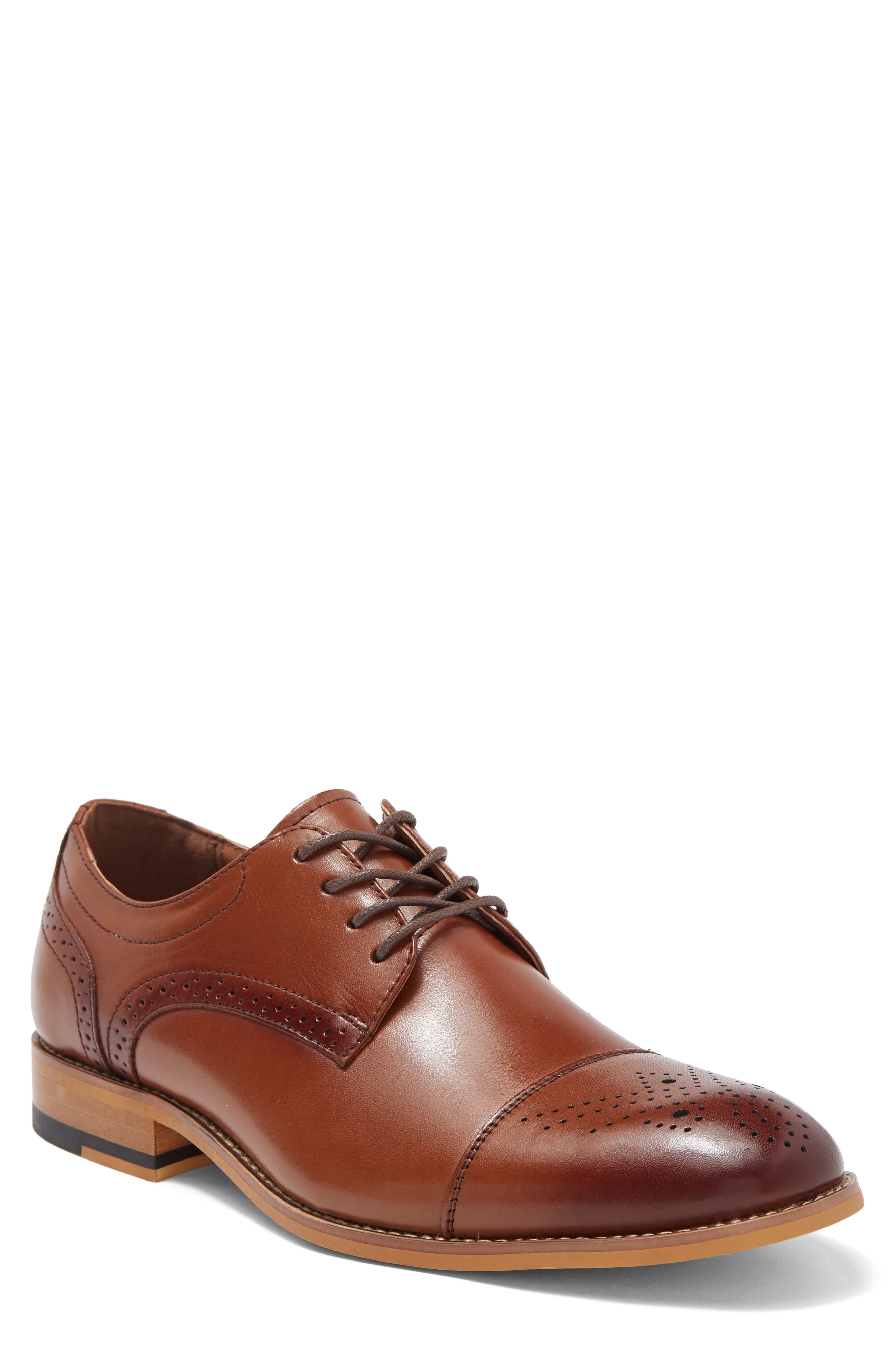 Stacy Adams Darren Cap Toe Derby, Main, color, 