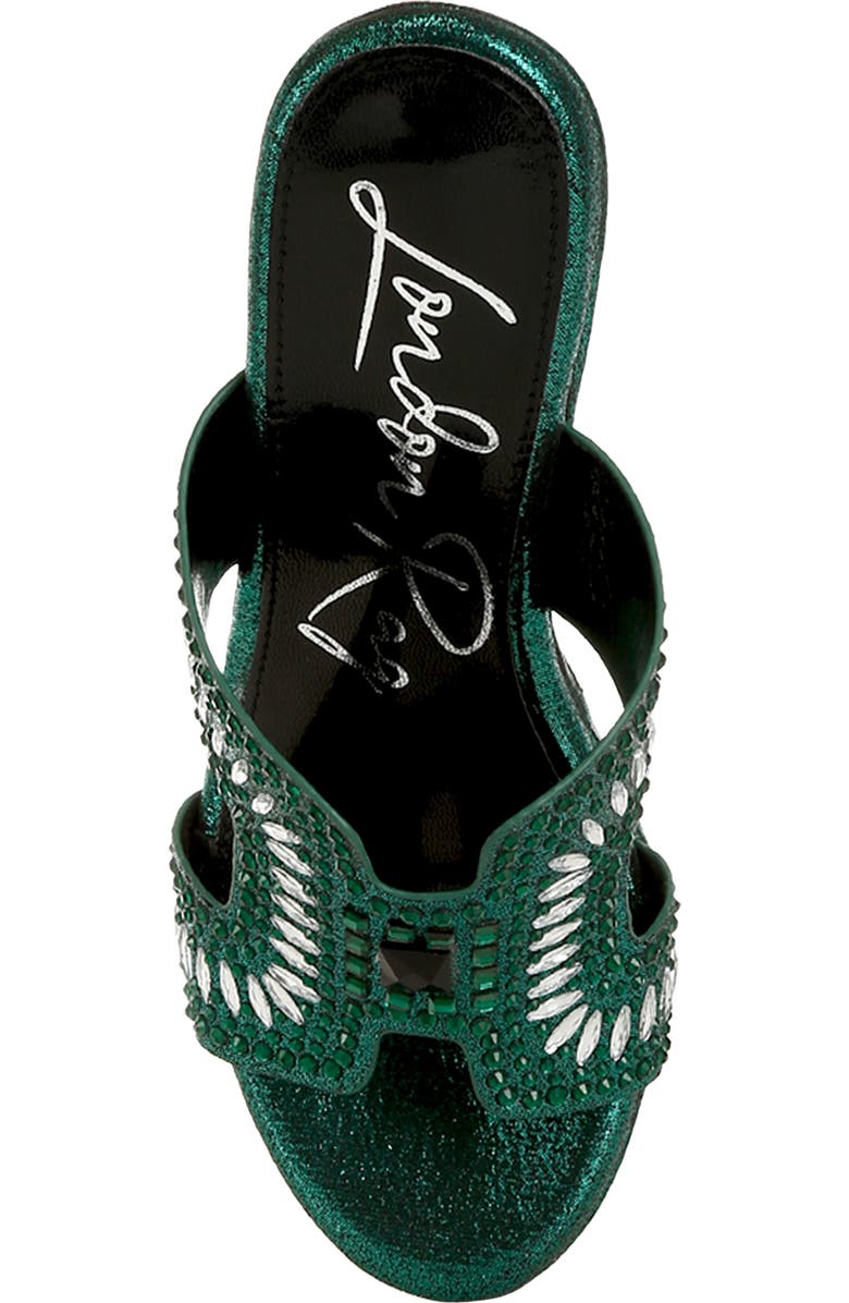 LONDON RAG Mariner Platform Wedge Sandal, Alternate, color, Green