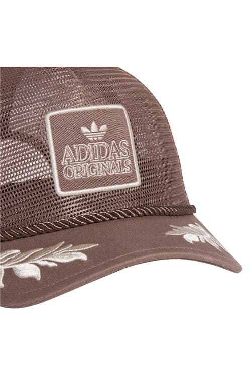 Adidas Originals Adidas Gender Inclusive Major Mesh Trucker Cap In Brown