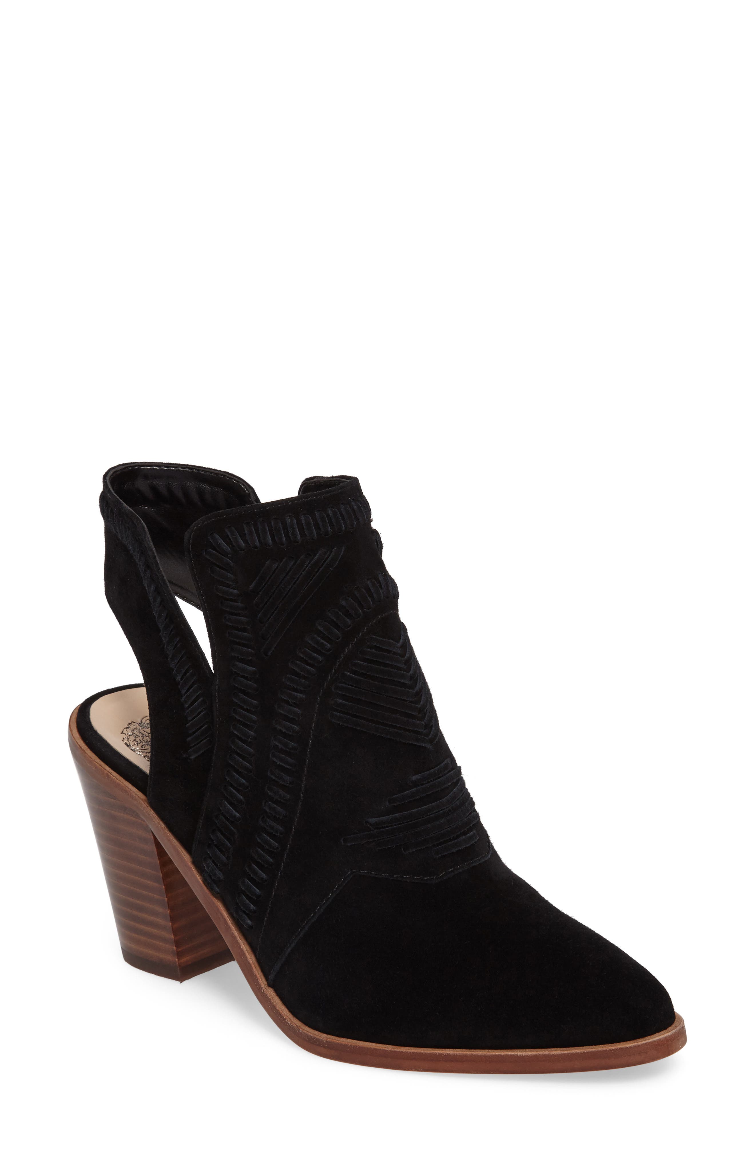 Binks Bootie, Main, color, BLACK SUEDE