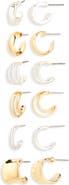 NORDSTROM RACK 6-Pack Hoop Earrings
