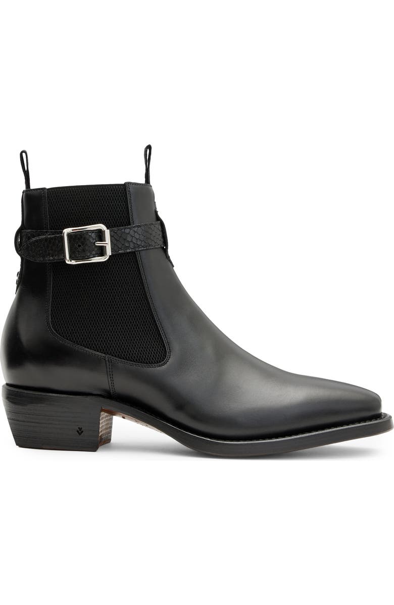 John Varvatos Walker Buckle Chelsea Boot, Alternate, color,