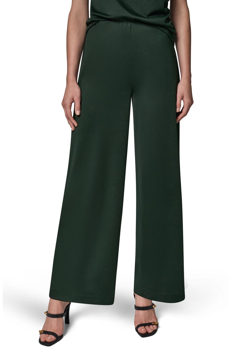 Pull On Wide Leg Pants, Main, color, BLACK FOREST
